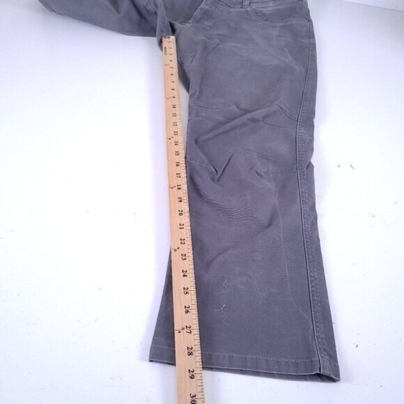 Kuhl Gray Kanvus Canvas Hiking Jeans Size 40x30* - Picture 4 of 11